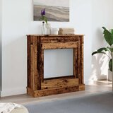 vidaXL Okvir za kamin boja drva 90x30x90 cm od konstruiranog drva | shoptok.hr