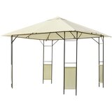 Outsunny Kovinski vrtni šotor Gazebo 3x3m, (20744473) | Shoptok.si