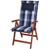Sun Garden Modri vrtni sedež 50x120 cm Hemsby - Cene