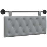  Držeće uzglavlje Zidne Svijetlo siva 110 x 55 x 7 cm tkanina - Svjetlosiva 100 cm bez LED | shoptok.hr