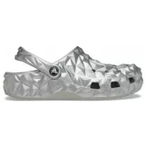 Crocs Sandali & Odprti čevlji Cls metallic geometric clog Srebrna