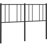  Metalno zamjensko uzglavlje crno 140 cm | shoptok.hr