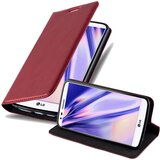 Cadorabo Ohišje, združljivo z LG G2 v rdeče jabolko - Zaščitni ovitek z magnetnim zapiranjem, stoječo funkcijo in režo za kartice, (20560803) | Shoptok.si