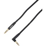 Aspor audio kabel A231 3,5mm 90 degrees 1m crni u