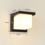 Toolight Zidni svijećnjak RSL014-1W Black | shoptok.hr