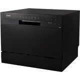 Vox Namizni pomivalni stroj LC T6B D, razred D, 6 pogrinjkov, 7 programov, AutoDoor, črne barve | Shoptok.si