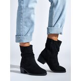 Shelvt Black women's cowboy boots | Shoptok.si