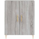  Visoka komoda siva sonome 69,5x34x180 cm od konstruiranog drva | shoptok.hr