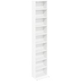 Cd ormar 2 kom. Bijela 33 x 23,5 x 175 cm Konstruirano drvo | shoptok.hr