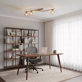  Plafonsko svetlo NATON 3xE14/10W/230V bež/zadimljeno-bež | Eponuda.com