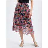 Orsay Red-Black Floral Skirt - Women Cijene