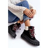 Boto Lined Boots Trappers on Thick Sole Black Ralotta | ePonuda.com