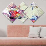 Wallity slika 4MDF93459226, 60x115 cm, 4 dela | ePonuda.com