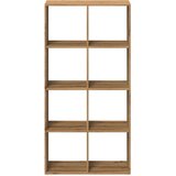 Pregrada regal za knjige boja hrasta 69 5x29x137 5 cm drveni | shoptok.hr