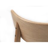 Unique Furniture Krem/u prirodnoj boji blagovaonska stolica Elim – | shoptok.hr