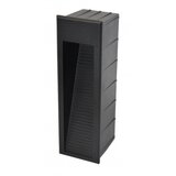 Mitea M953070 crna pravougaona 3W 4000K zidna led lampa-spoljna ugradna Cene