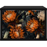  Wall-mounted noćni ormarić LOCHEM 2 kom. Crni hrast | shoptok.hr