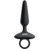 Anos Flexible Butt Plug with Vibrations Black Cijene