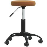  masažni stolček rjav žamet | Shoptok.si