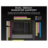 Corsair Kucište FRAME 4000D Mid-Tower/ATX/kaljeno staklo/bez napajanja/crna | ePonuda.com