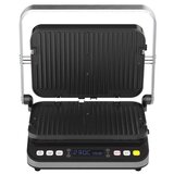 Aeno ''electric grill EG1: 2000W, 3 heating modes - upper grill, lower grill, both grills defrost, max opening angle -180°, temperature regulation, timer, removable double-sided plates, plate size 320*220mm'' | shoptok.hr