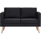  2-dijelni set sofa od tkanine crni | Eponuda.ba