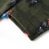  Dječja pidžama s dugim rukavima kaki 128 | shoptok.hr