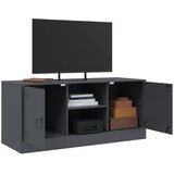 TV ormarić antracit 99 x 39 x 44 cm čelični | shoptok.hr