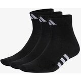 Adidas tekaške nogavice NOGAVICE PRF LIGHT MID 3PACK Črna | Shoptok.si