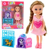 Mini lutka s dodacima Kitty kolica Pink Lutka Set | shoptok.hr