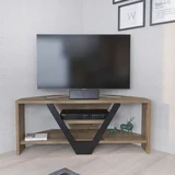 HANNAH HOME Karin - Walnut, Black TV omarica, (20867124)