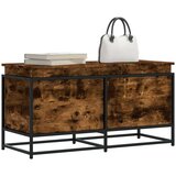 vidaXL Kutija za pohranu s poklopcem 100x40x51,5 cm konstruirano drvo | shoptok.hr