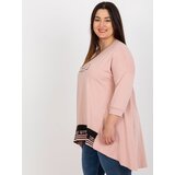 RELEVANCE Tunic-RV-TU-7779.69-light pink | Shoptok.si