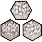Wallity Dekorativna slika 6GEN767684, 35x35cm, 3 dela Cene