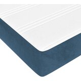  Madrac s oprugama tamnoplavi 120x220x20 cm baršunasti | shoptok.hr