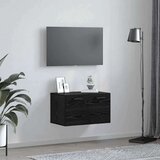 vidaXL Ormar za Zid Crni hrast 60 x 36.5 x 35 cm Konstruirano drvo | shoptok.hr
