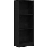  Polica za knjige crni hrast 40x24x109 cm Inženirsko drvo | Shoptok.si