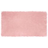 vidaXL lažna ovčja preproga roza 60 x 110 cm poliester | Shoptok.si