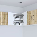  Zidni kutni ormar LUCCA Hrast sonoma 57 x 57 x 40 cm | Eponuda.ba
