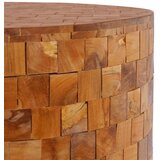 Maison Chic Klubska mizica - kavna mizica - Nizka mizica 60x60x35 cm trdna tikovina, (21754572) Cene