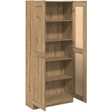  Visoka ploča Artisan hrast 82,5x30,5x185 cm izrađeno drvo | Eponuda.com