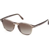 Tom Ford Holt 02 FT1302 45B ONE SIZE (50) Rjava/Siva Cene