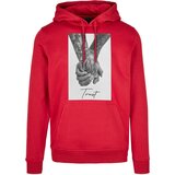 Mister Tee Men's Hoodie Trust 2.0 Hoody red Cene