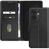 AVIZAR Ohišje za Oppo Reno 13 F / 13 FS Clamshell Portfelj and Video Holder, Črna, (5000014106) | Shoptok.si
