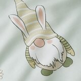 Catherine Lansfield Svijetlo zelena posteljina za bračni krevet/za produženi krevet 230x220 cm Spring Gonks – | shoptok.hr