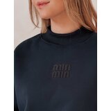 DStreet Bluza damska oversize z naszywką LOVASON granatowa | Shoptok.si