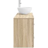  Set namještaja za kupaonicu 2 kom. Hrast sonoma Smeđa 49,5 x 41 x 80 cm | shoptok.hr