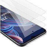 Cadorabo ZTE - zaščitnim filmom v visoki prosojnosti - 3 -paket kaljeno zaščitno steklo v 9H trdoti s 3D združljivostjo na dotik, (20695360) | Shoptok.si