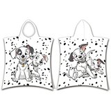 Jerry Fabrics Bel otroški kopalni plašč iz frotirja 101 Dalmatins – | Shoptok.si