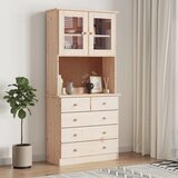  Visoka komoda ALTA 77 x 35 x 165 cm od masivne borovine | shoptok.hr